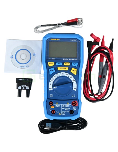 Multimetru digital True RMS - CAT III 1000 V / CAT IV 600 V - Pancontrol PAN 188