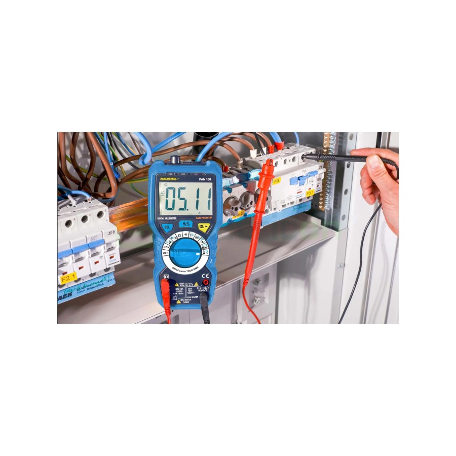 Multimetru digital True RMS cu NCV - CAT III 1000 V / CAT IV 600 V - Pancontrol PAN 186