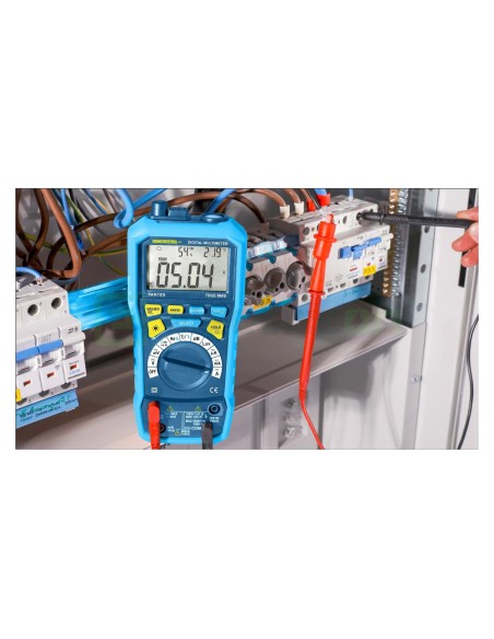 Multimetru multifuncțional True RMS cu sonometru, luxmetru, higrometru și termometru - CAT III 1000 V - Pancontrol PAN 185