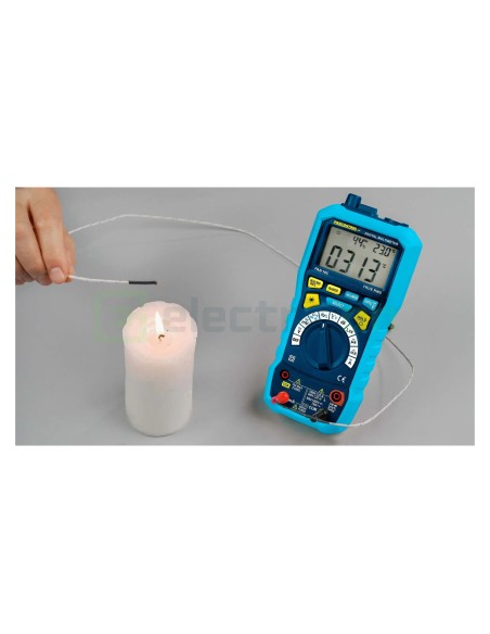 Multimetru multifuncțional True RMS cu sonometru, luxmetru, higrometru și termometru - CAT III 1000 V - Pancontrol PAN 185