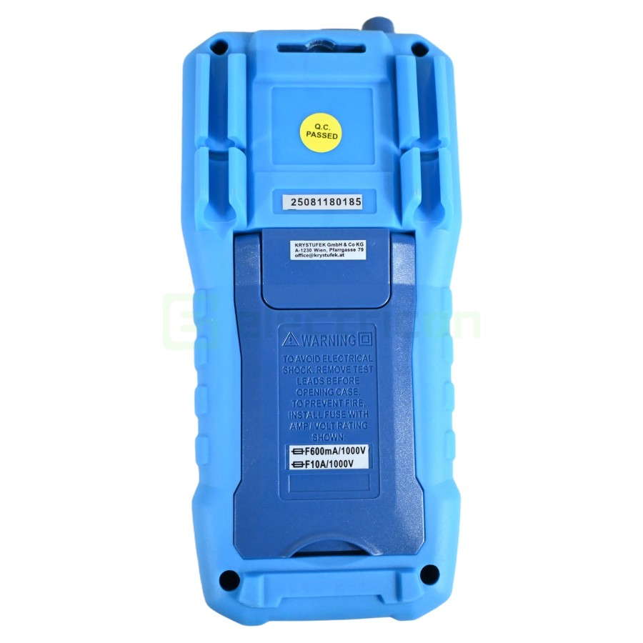 Multimetru multifuncțional True RMS cu sonometru, luxmetru, higrometru și termometru - CAT III 1000 V - Pancontrol PAN 185