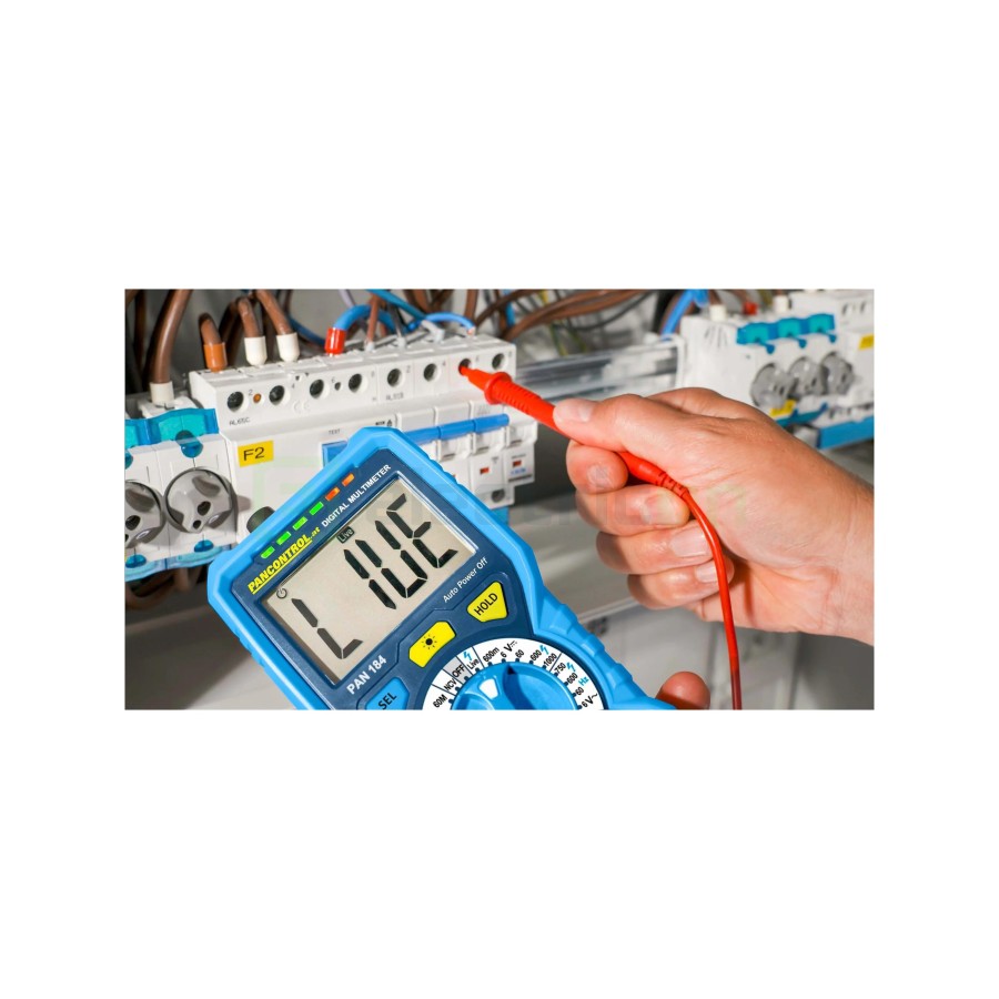 Multimetru digital True RMS cu NCV - AutoRange - CAT III 1000 V / CAT IV 600 V - Pancontrol PAN 184