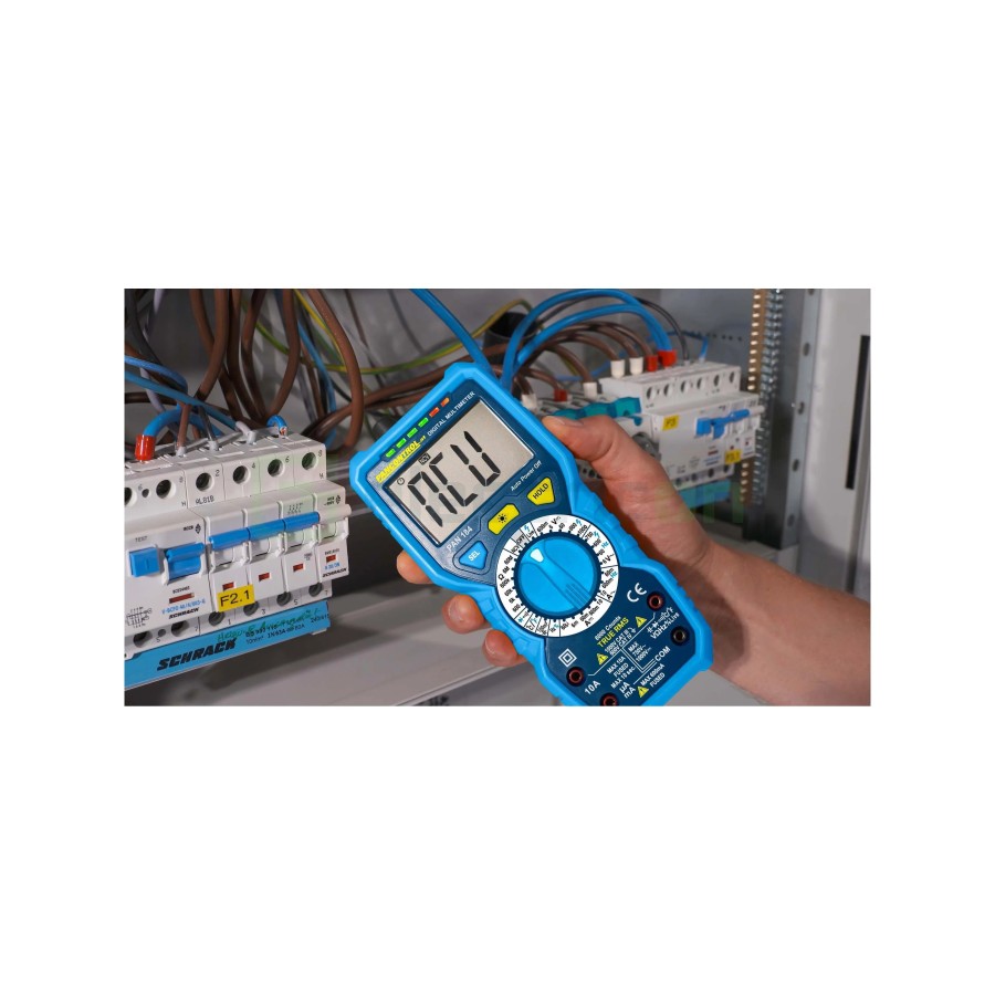 Multimetru digital True RMS cu NCV - AutoRange - CAT III 1000 V / CAT IV 600 V - Pancontrol PAN 184