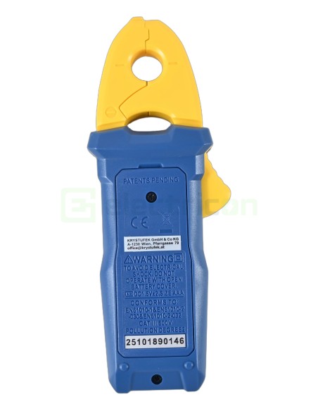 Clește ampermetric - Clampmetru - 100 A AC/DC True RMS cu NCV - AutoRange - CAT III 600 V - Pancontrol PAN 100AD+
