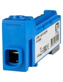 Clema conexiuni - Bloc de distribuție - EDBC 25/13x2,5 pe șină DIN albastru - ETI 001102447