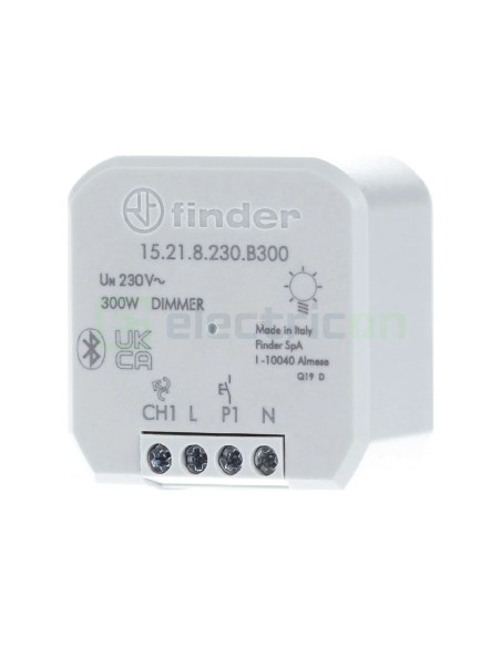 Dimmer Bluetooth BLE 300W - reglabil 230VAC - montaj Doză - Yesly Finder - 15.21.8.230.B300