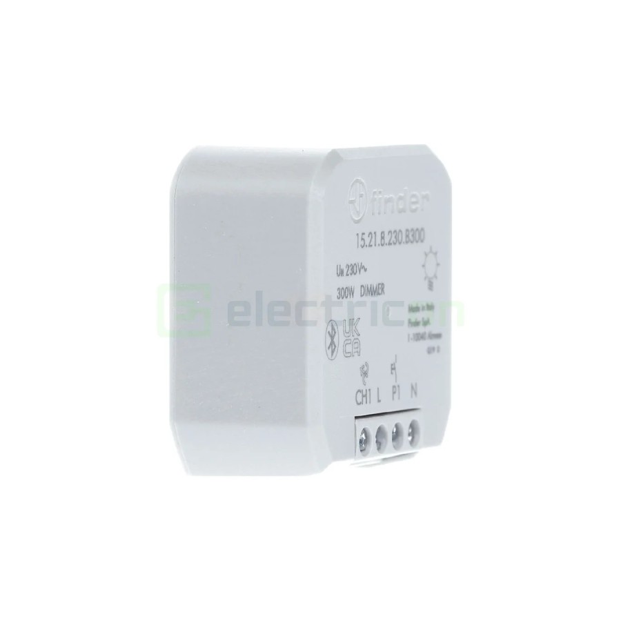 Dimmer Bluetooth BLE 300W - reglabil 230VAC - montaj Doză - Yesly Finder - 15.21.8.230.B300
