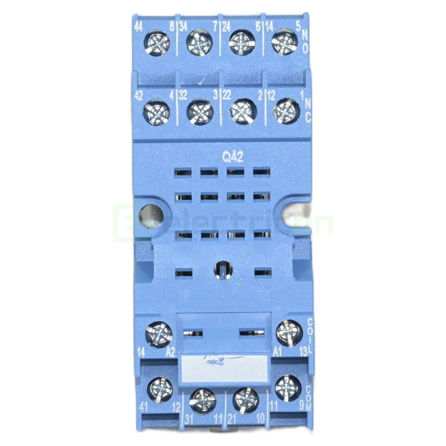 Soclu releu, intermediar 14 pini, compatibil cu relee gama 55, Finder, 94.74