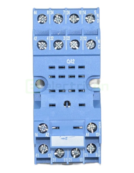 Soclu releu, intermediar 14 pini, compatibil cu relee gama 55, Finder, 94.74
