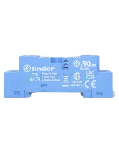 Soclu releu, intermediar 14 pini, compatibil cu relee gama 55, Finder, 94.74 2