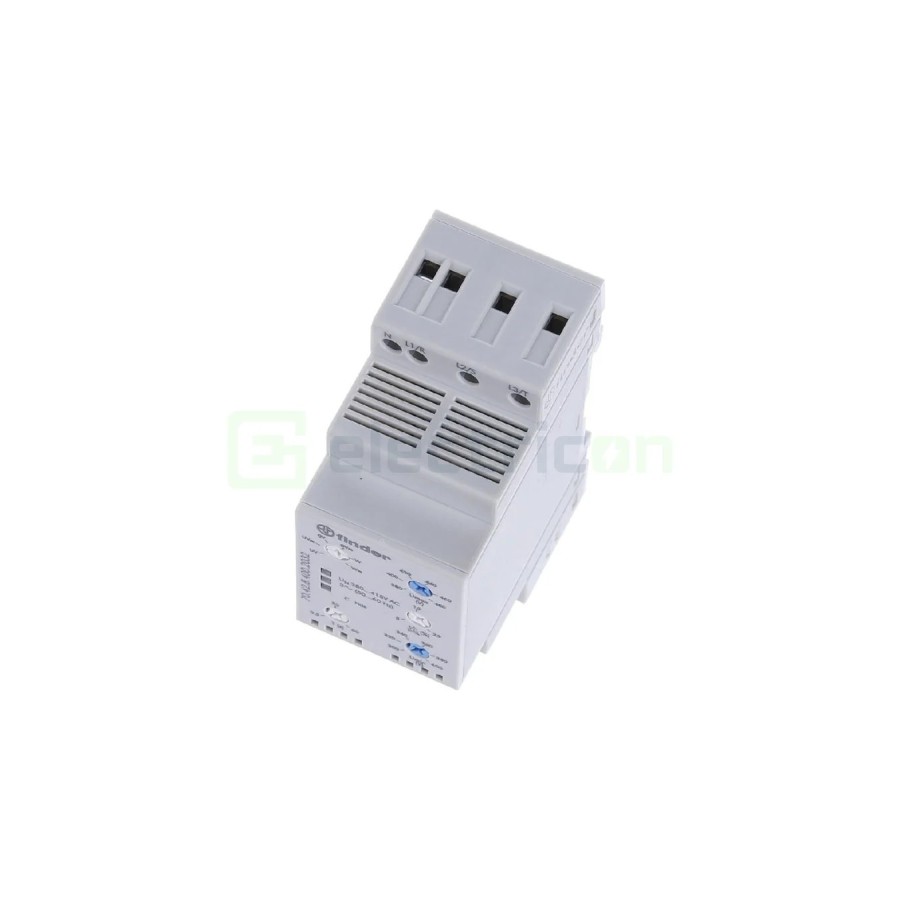 Releu control tensiune - trifazat cu nul - reglabil 300-480VAC - 2ND 8A 2kVA - Finder 70.42.8.400.2032