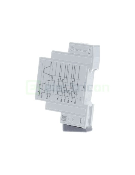 Releu control tensiune - monofazat reglabil 170-270VAC 1ND 10A 2.5kVA - Finder 70.11.8.230.2022