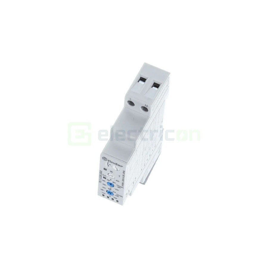 Releu control tensiune - monofazat reglabil 170-270VAC 1ND 10A 2.5kVA - Finder 70.11.8.230.2022