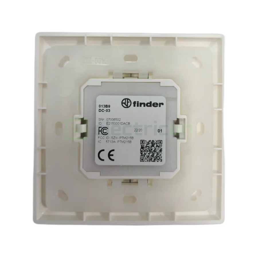 Întrerupător inteligent Yesly - 4 canale Wireless interior alb IP20 - Finder 013.B9