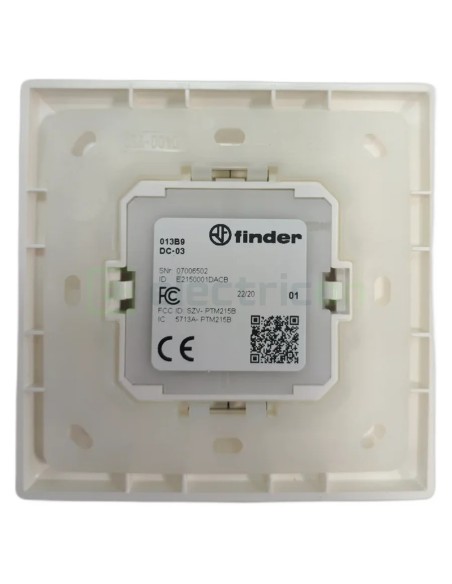 Întrerupător inteligent Yesly - 4 canale Wireless interior alb IP20 - Finder 013.B9