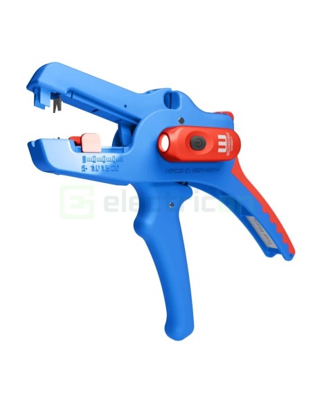 Clește dezizolator - Nr. 5 Pro LED - 0,2 - 16 mm², cu iluminare LED, albastru - Weicon 10101937
