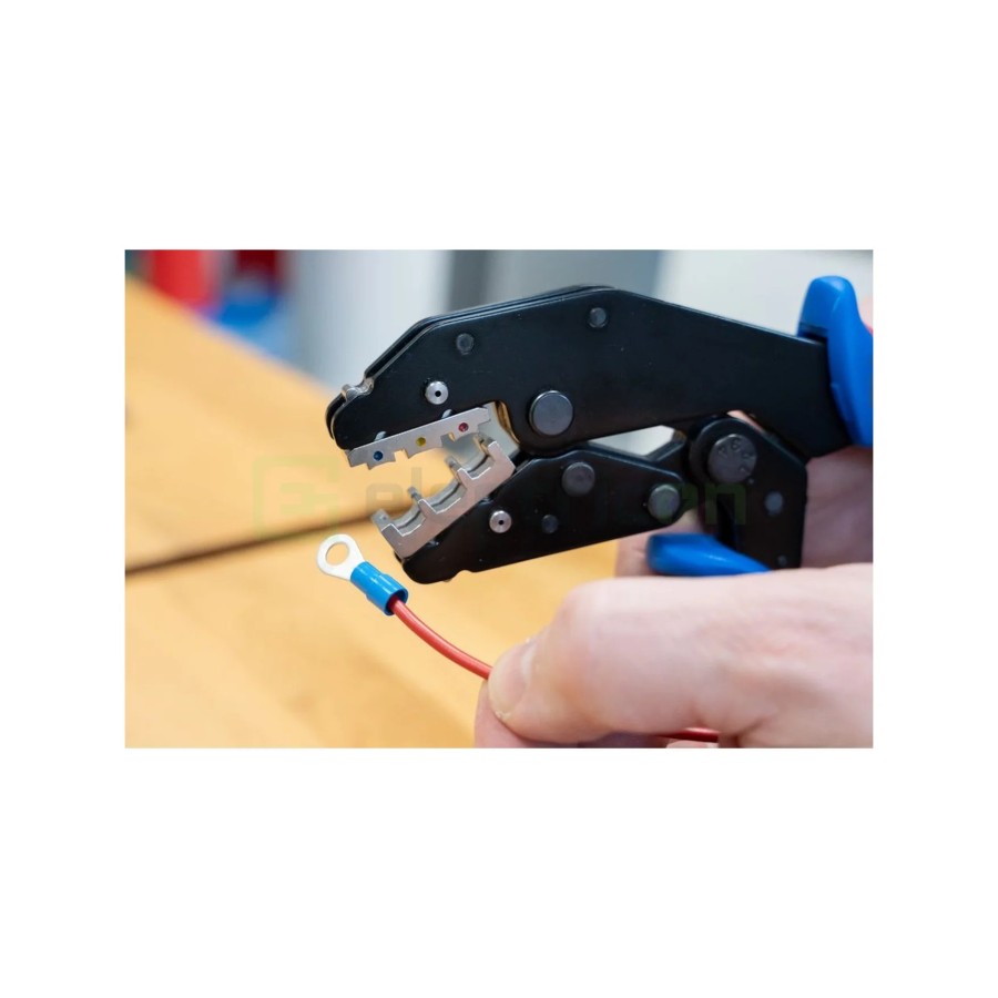 Clește de sertizare - ERGO - pentru pini terminali, design ergonomic - Weicon 10100516