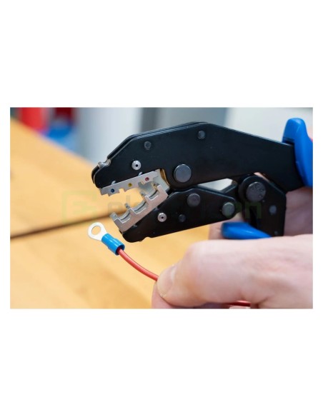 Clește de sertizare - ERGO - pentru pini terminali, design ergonomic - Weicon 10100516