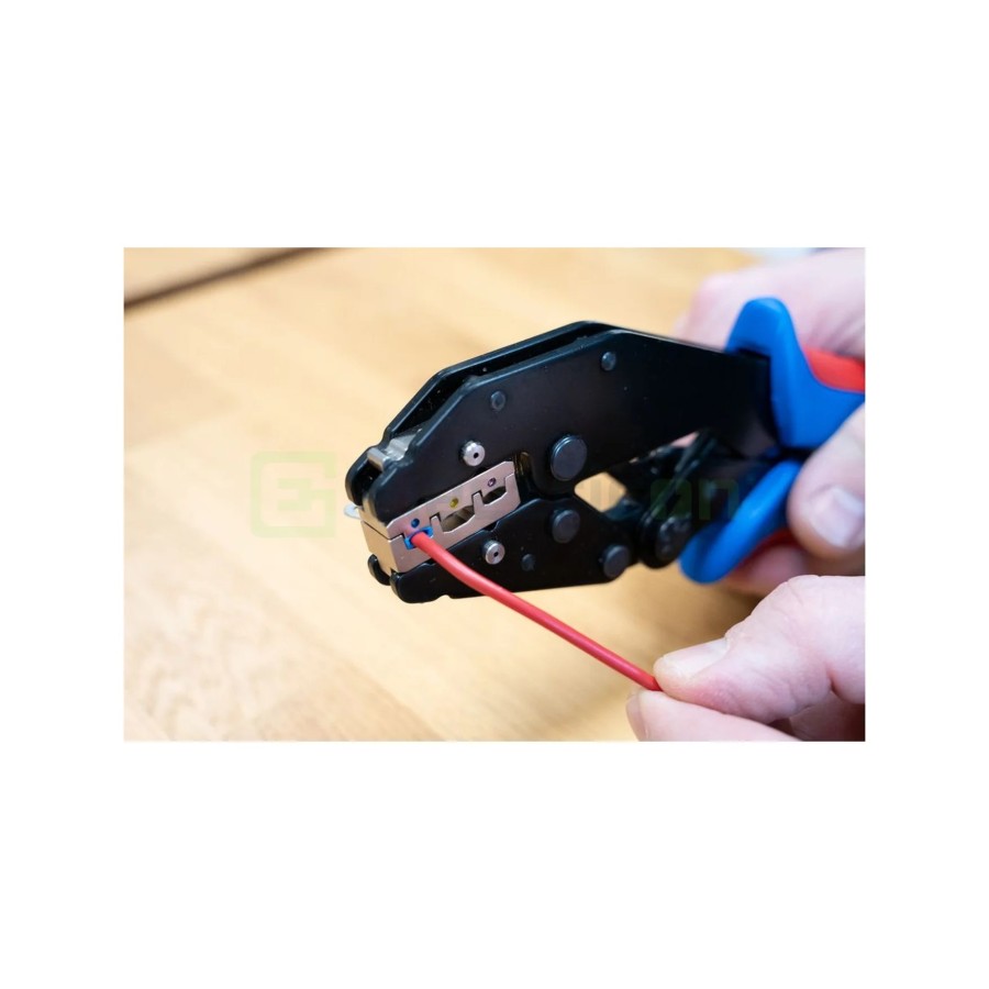 Clește de sertizare - ERGO - pentru pini terminali, design ergonomic - Weicon 10100516