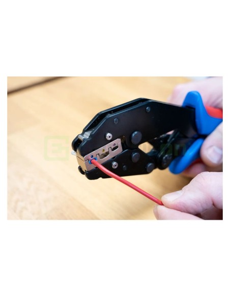 Clește de sertizare - ERGO - pentru pini terminali, design ergonomic - Weicon 10100516