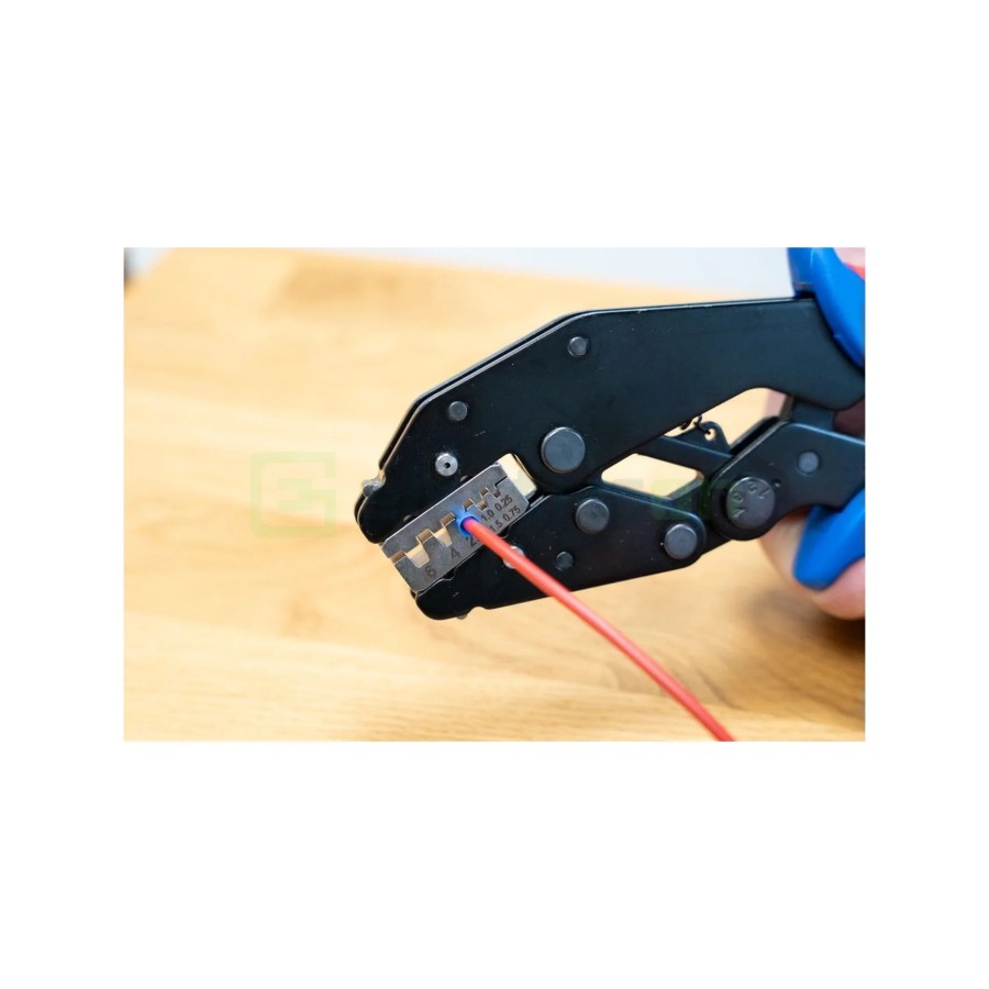 Clește de sertizare - ERGO - pentru pini terminali, design ergonomic - Weicon 10100516