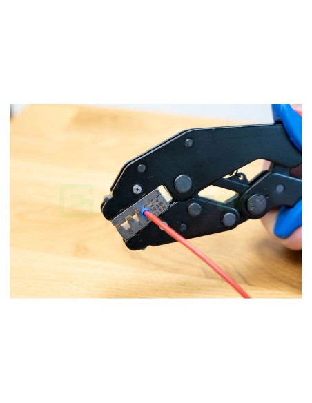 Clește de sertizare - ERGO - pentru pini terminali, design ergonomic - Weicon 10100516