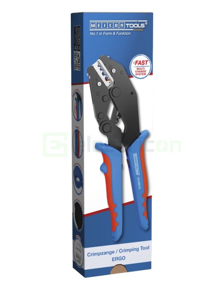 Clește de sertizare - ERGO - pentru pini terminali, design ergonomic - Weicon 10100516