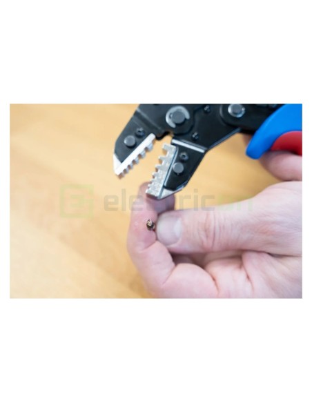 Clește multifunctional -  tăiere, dezizolare, sertizare - Weicon 10100515