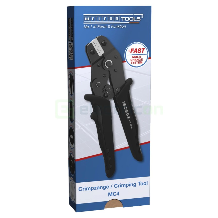 Clește de sertizare pentru conectori MC4 (2.5/4/6 mm²) - Weicon 10100514