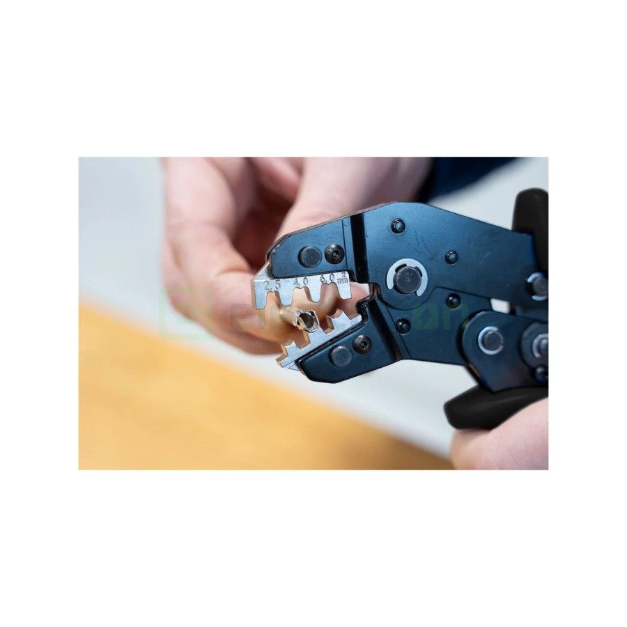 Clește de sertizare pentru conectori MC4 (2.5/4/6 mm²) - Weicon 10100514