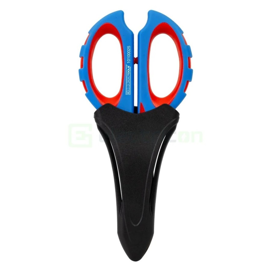 Foarfecă electrician - tăiere și dezizolare Cu-Al - sertizare ferule 0,5 - 6 mm² - Weicon 51100025 (10100025)