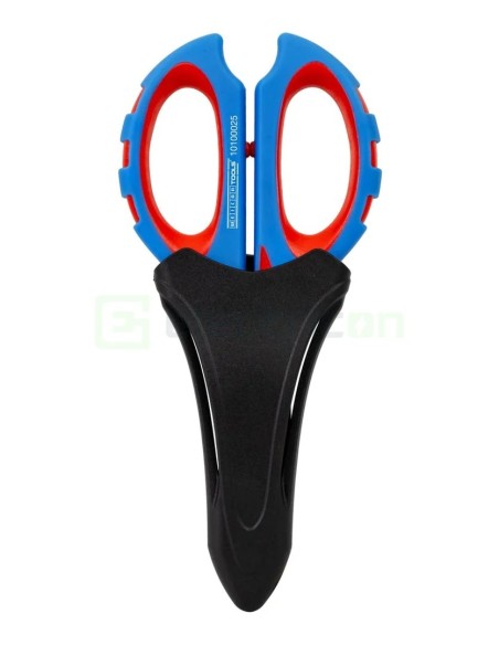 Foarfecă electrician - tăiere și dezizolare Cu-Al - sertizare ferule 0,5 - 6 mm² - Weicon 51100025 (10100025)