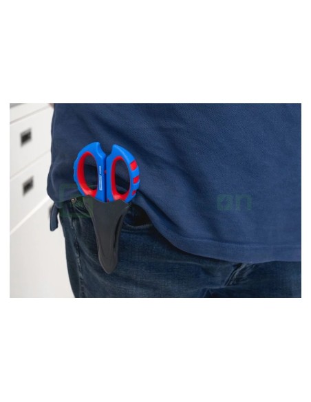Foarfecă electrician - tăiere și dezizolare Cu-Al - sertizare ferule 0,5 - 6 mm² - Weicon 51100025 (10100025)