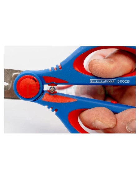 Foarfecă electrician - tăiere și dezizolare Cu-Al - sertizare ferule 0,5 - 6 mm² - Weicon 51100025 (10100025)