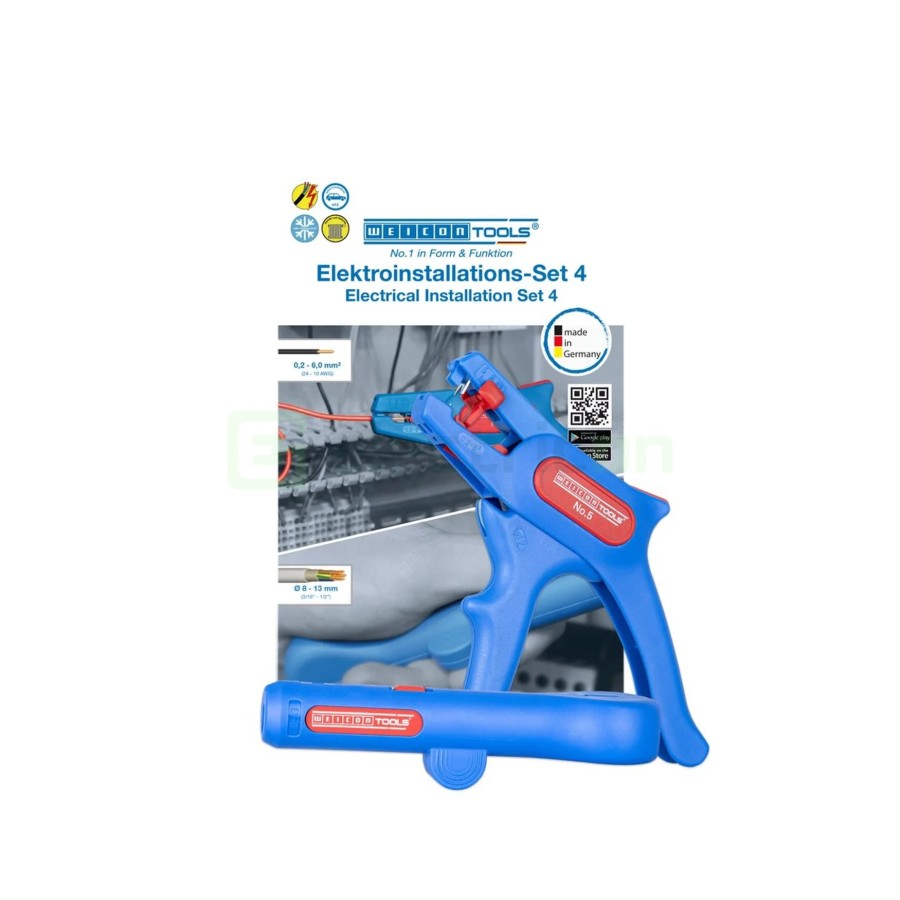 Set instalații electrice - Nr. 4 - 2 piese (dezizolator și dezizolator coaxial CAT) - Weicon 52881004 (10039678)