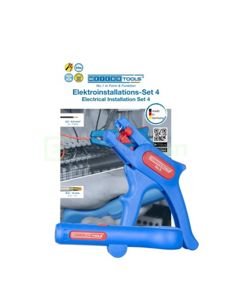 Set instalații electrice - Nr. 4 - 2 piese (dezizolator și dezizolator coaxial CAT) - Weicon 52881004 (10039678)