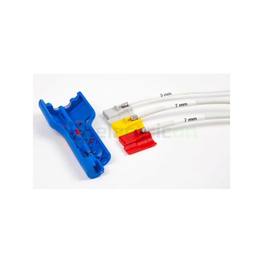 Dezizolator coaxial - No 1F Plus Ø 6.5 mm - pentru mufe F - Weicon 52001001