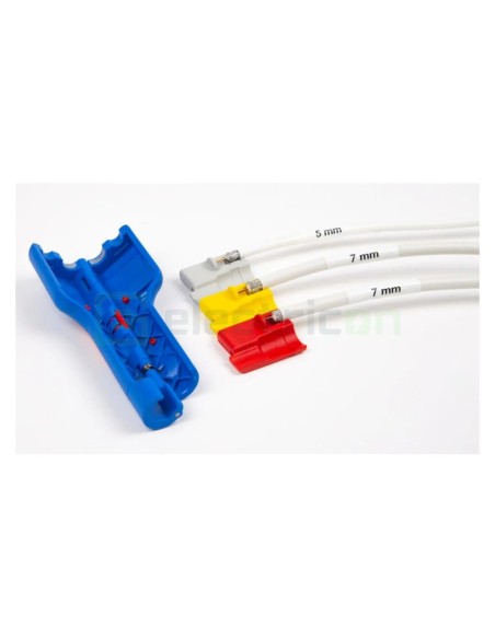 Dezizolator coaxial - No 1F Plus Ø 6.5 mm - pentru mufe F - Weicon 52001001