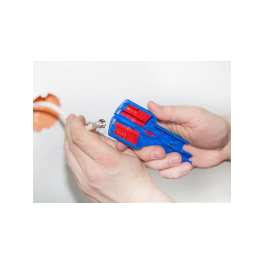 Dezizolator coaxial - No 1F Plus Ø 6.5 mm - pentru mufe F - Weicon 52001001