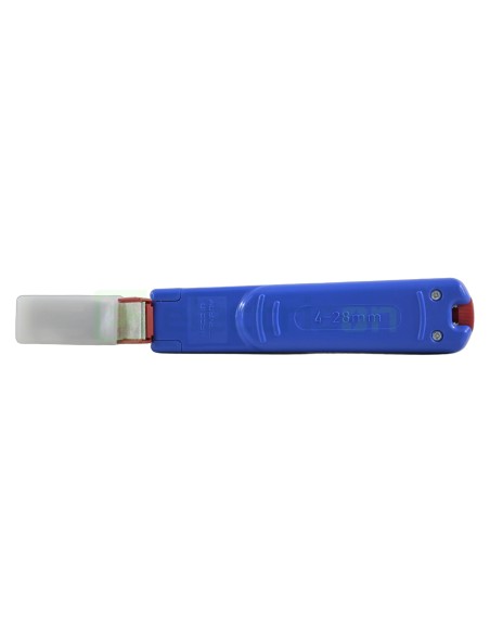 Cuțit dezizolat cablu - C 4 - 28 - Ø 4 - 28 mm, lamă cârlig și capac - Weicon 50051328 (10051159)