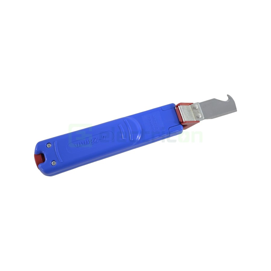 Cuțit dezizolat cablu - C 4 - 28 - Ø 4 - 28 mm, lamă cârlig și capac - Weicon 50051328 (10051159)
