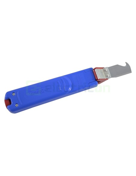 Cuțit dezizolat cablu - C 4 - 28 - Ø 4 - 28 mm, lamă cârlig și capac - Weicon 50051328 (10051159)
