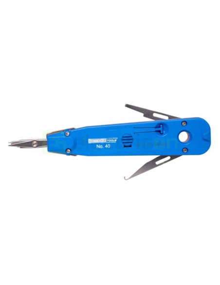 Clește de sertizat cabluri de date in patchpanel - punch down - Nr. 40 - cu senzor poziție - Weicon 10054013