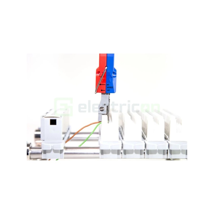 Clește de sertizat cabluri de date in patchpanel - punch down - Nr. 40 - cu senzor poziție - Weicon 10054013
