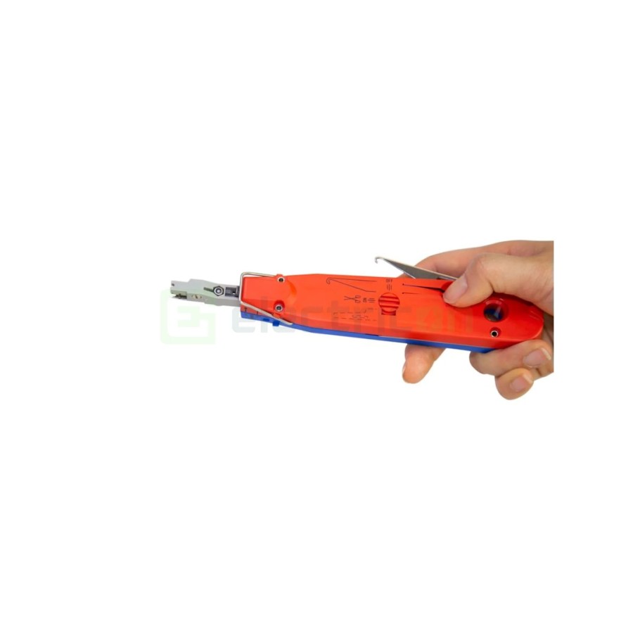 Clește de sertizat cabluri de date in patchpanel - punch down - Nr. 40 - cu senzor poziție - Weicon 10054013