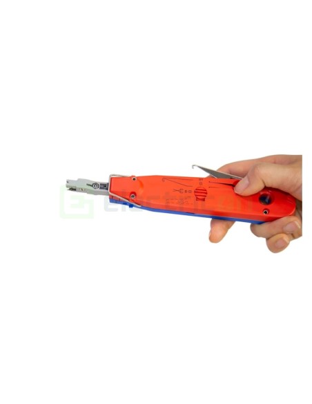 Clește de sertizat cabluri de date in patchpanel - punch down - Nr. 40 - cu senzor poziție - Weicon 10054013