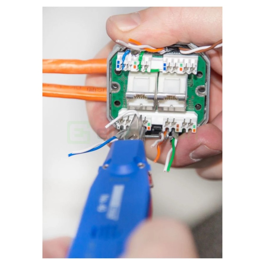 Clește de sertizat cabluri de date in patchpanel - punch down - Nr. 40 - cu senzor poziție - Weicon 10054013