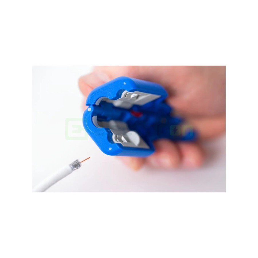 Dezizolator coaxial - No 1F Plus Ø 6.5 mm - pentru mufe F - Weicon 52001001 (10055142)
