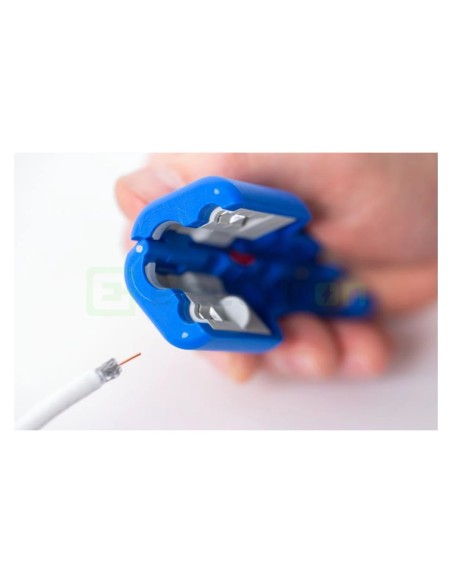 Dezizolator coaxial - No 1F Plus Ø 6.5 mm - pentru mufe F - Weicon 52001001 (10055142)