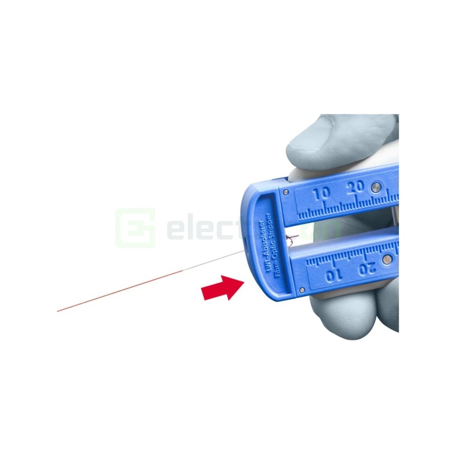 Dezizolator fibră optică - Ø 0,125 mm - de precizie, pentru stripping primar - Weicon 51000125 (10057551)